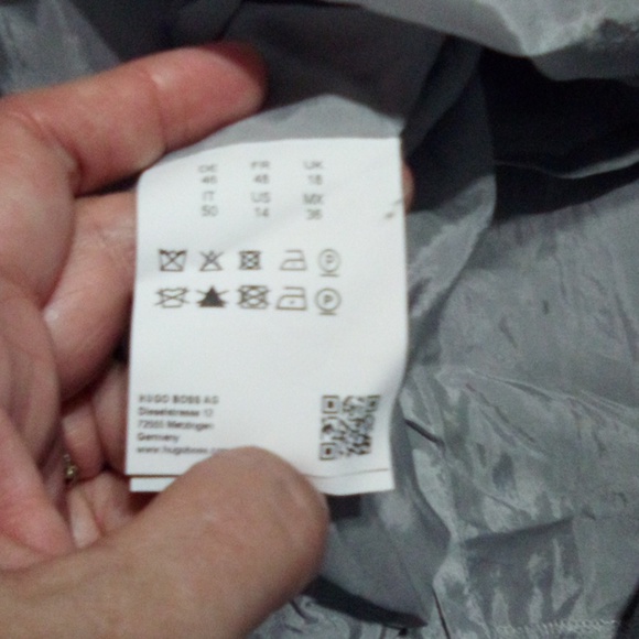 Hugo Boss gray sheath dress size 14. - Picture 5 of 8